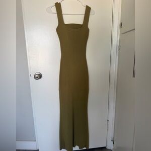 Young Fabulous & Broke Olive Maxi Dress
